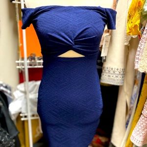 Sequin Heart Fitted mini dress